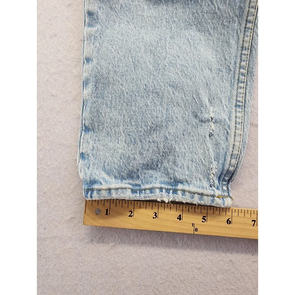 Abercrombie & Fitch Curve Love 90s Straight Ultra High Rise Jeans Size 28/6s